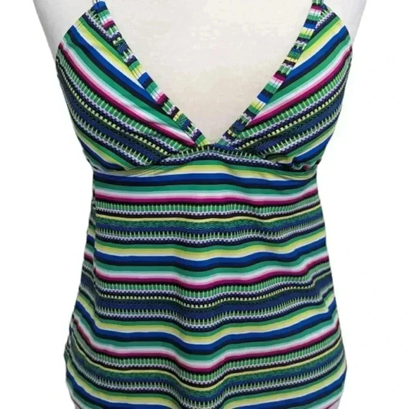 Mossimo Tankini Swim Suit Top Size M - Picture 3 of 5